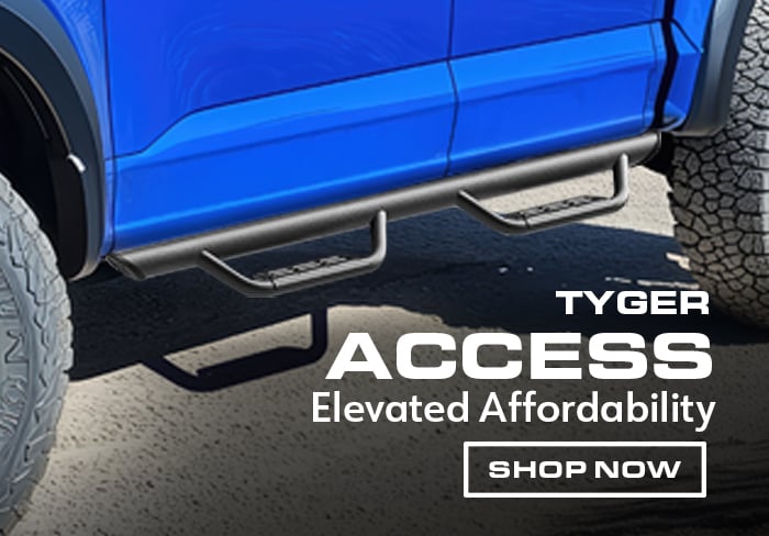 Tyger Access Running Board Drop Steps