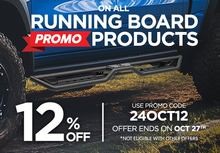 Running Board Sales Event