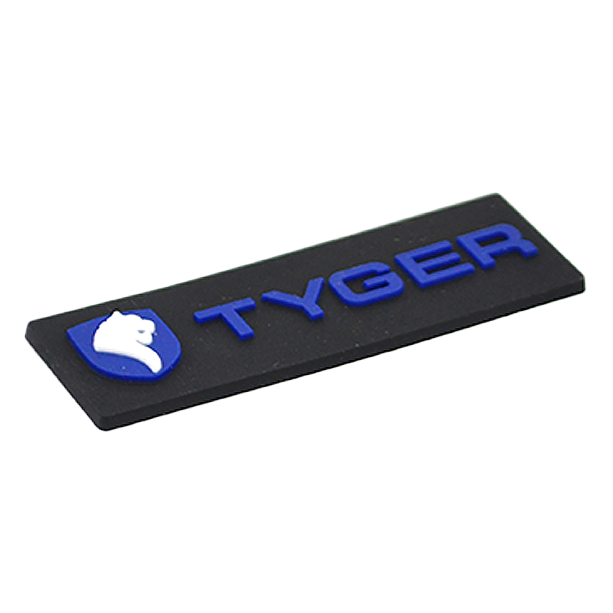 For T1 & T3 - Rubber "TYGER" Emblem | SP-BC0009