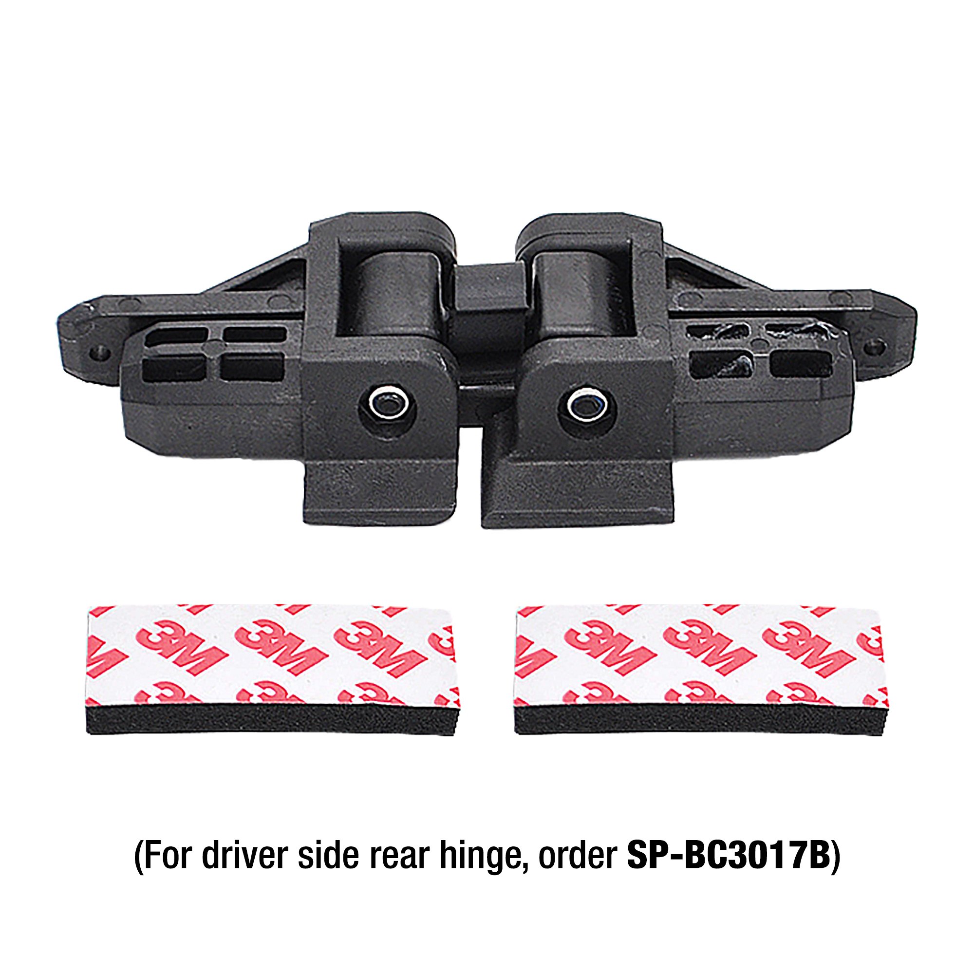 For T3 - Side-Hinge with Foam - Rear/Passenger Side | 2 Sets | SP-BC3012B