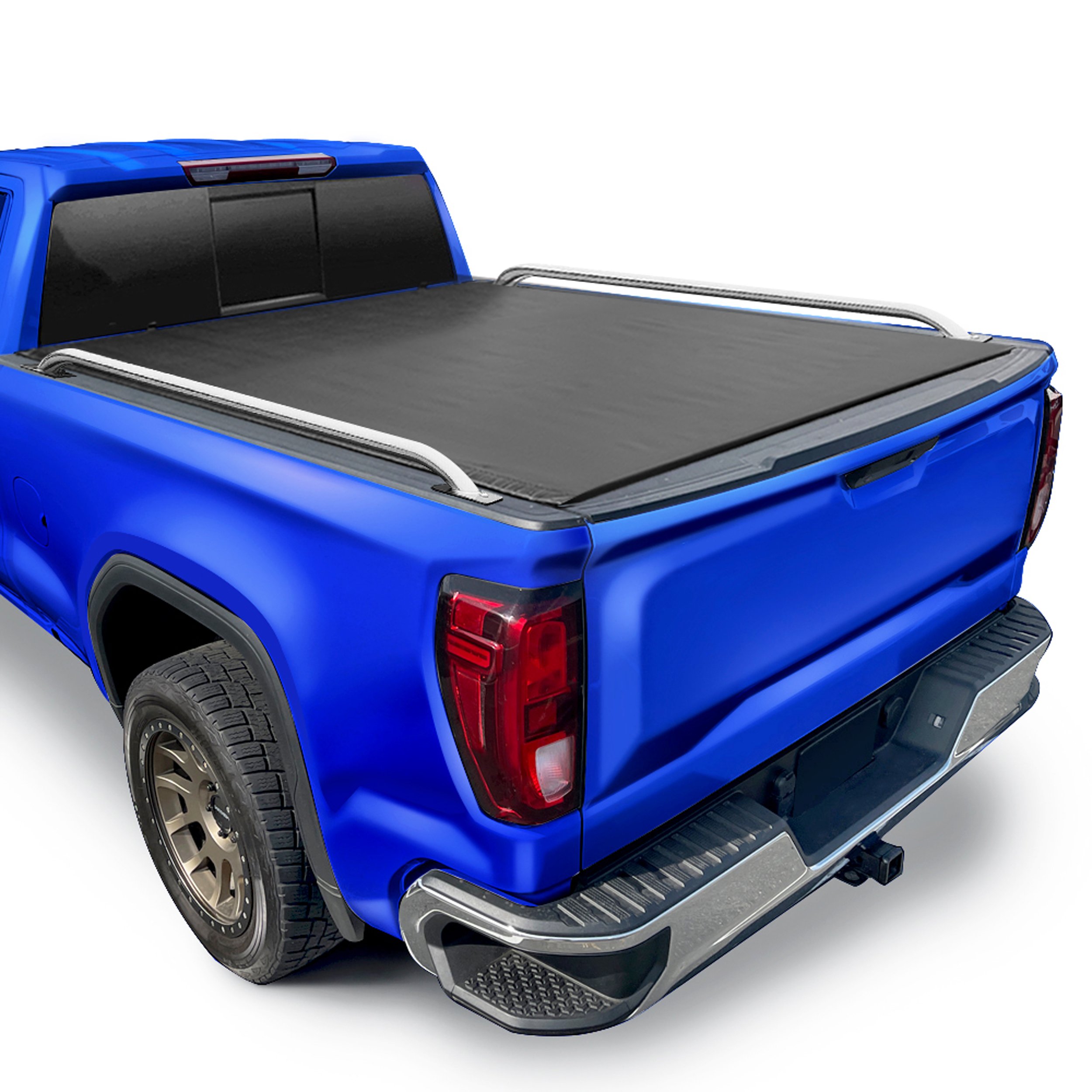 TYGER T2 Low Profile Soft Roll-up fit 19-24 Silverado/Sierra 1500 New Body | 5'10" Bed