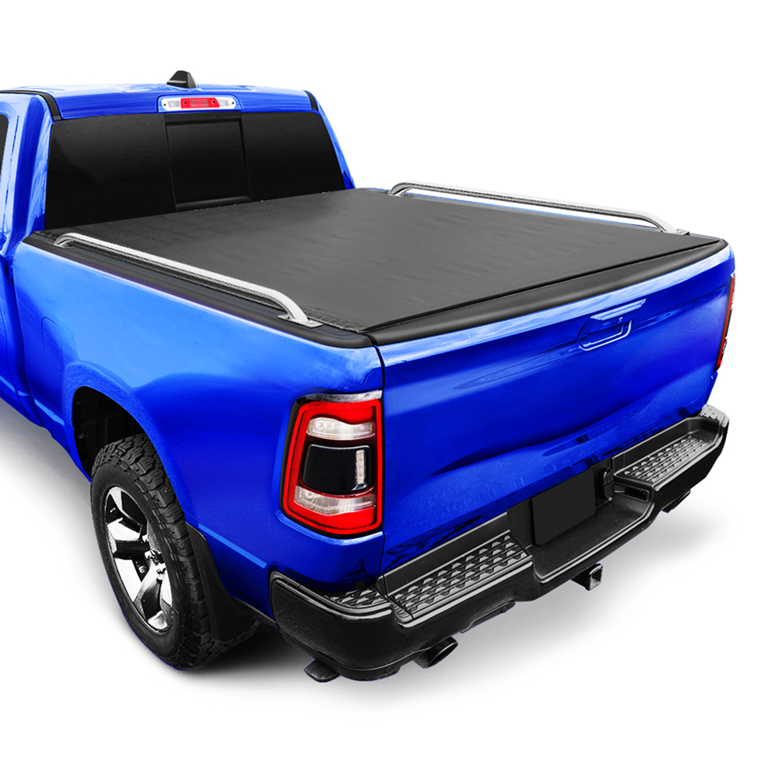 TYGER T2 Low Profile Soft Roll-up fit 2019-2024 Ram 1500 New Body (Not Fit 19-24 Classic) | 5'7" Bed