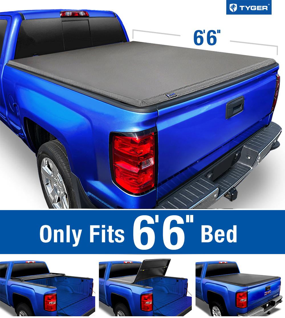 T3 Soft Tri Fold Fit 2007 2013 Silverado Sierra 1500 2007 2014 2500hd 3500hd 6 6 Bed Tg Bc3c1004