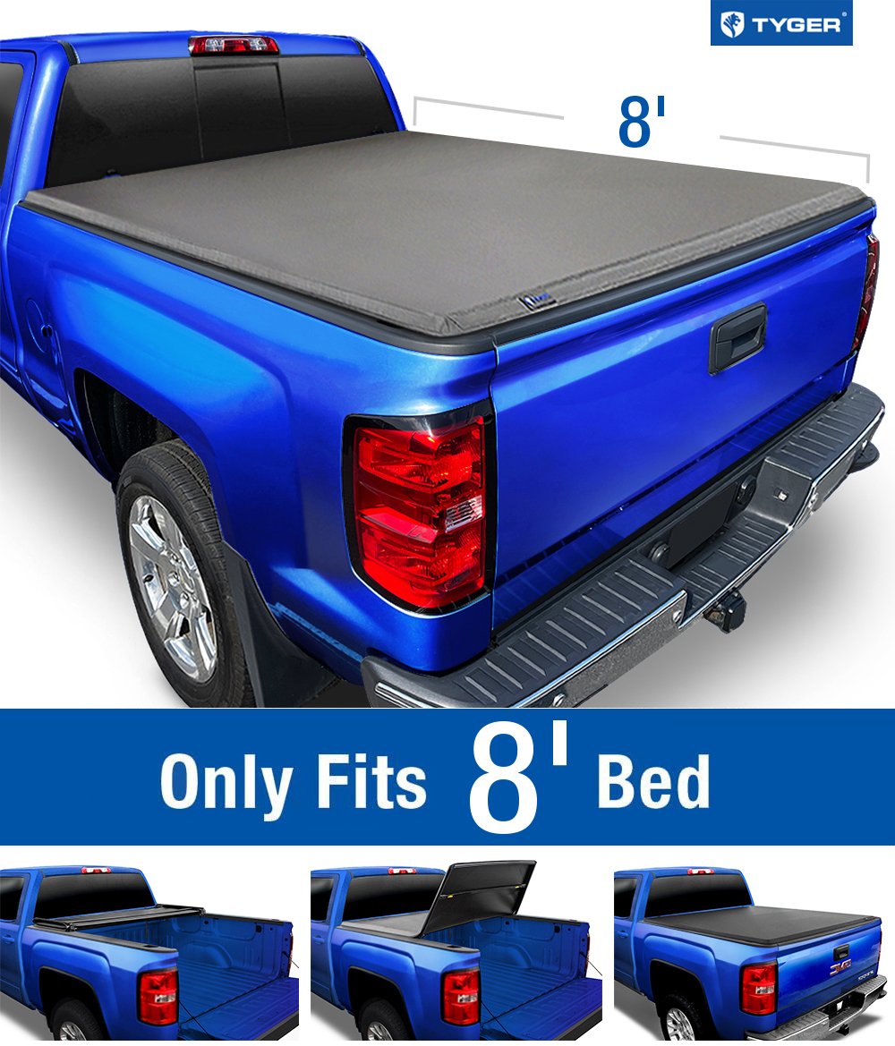 T3 Soft Tri Fold Fit 14 18 Silverado Sierra 1500 19 Ld Limited 15 19 2500 3500hd 8 Bed Tg Bc3c1038