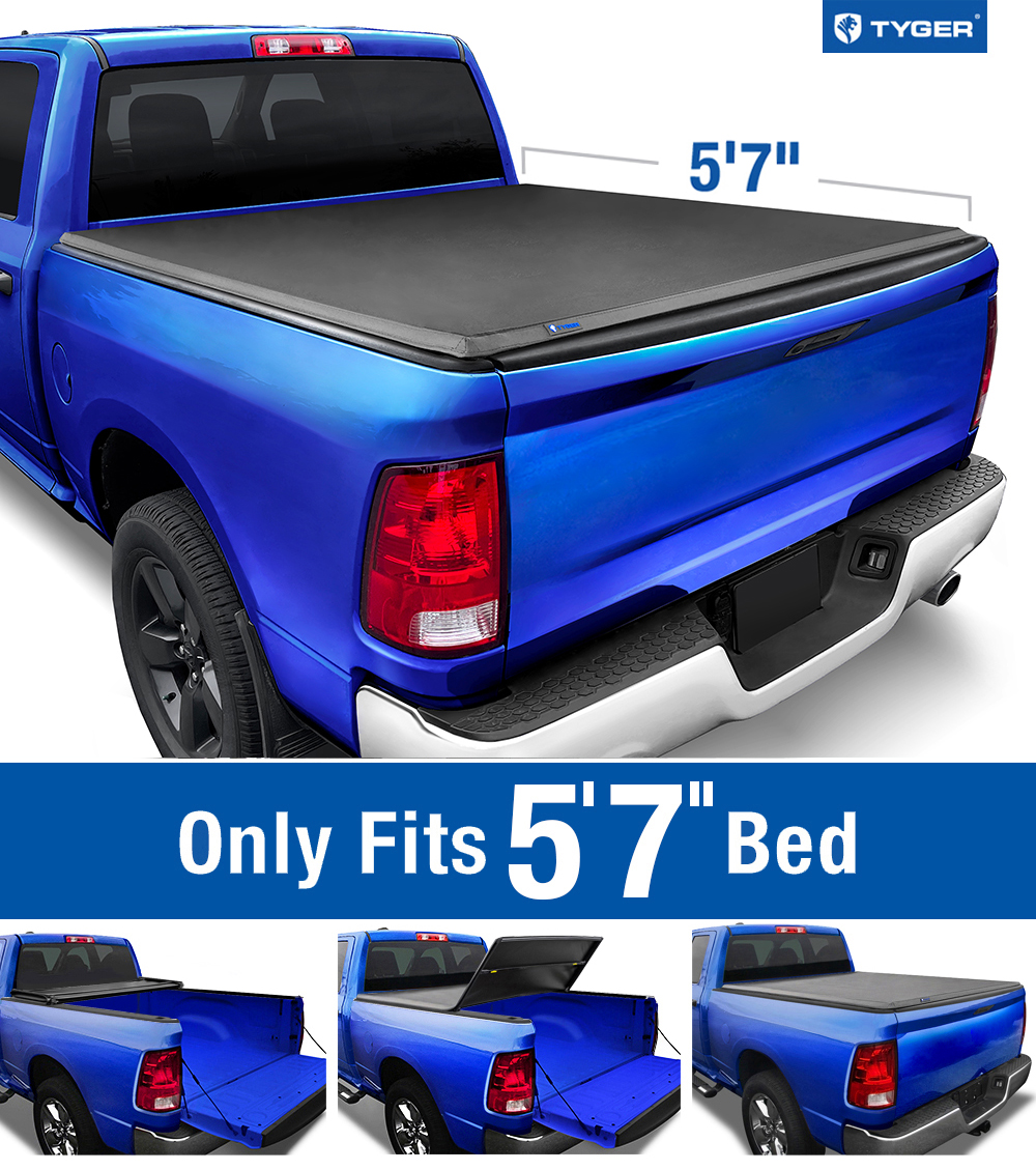 T3 Soft Tri Fold Fit 2009 2018 Ram 1500 2019 2020 Classic 5 7 Bed Tg Bc3d1015