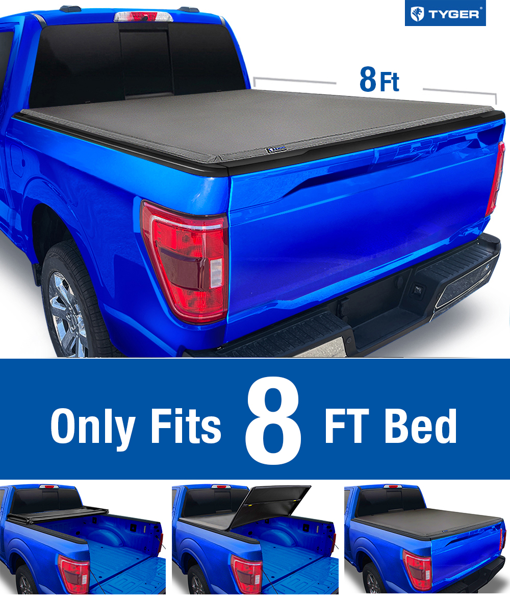 T3 Soft Tri Fold Fit 2017 2020 F 250 F 350 8 Bed Tg Bc3f1125