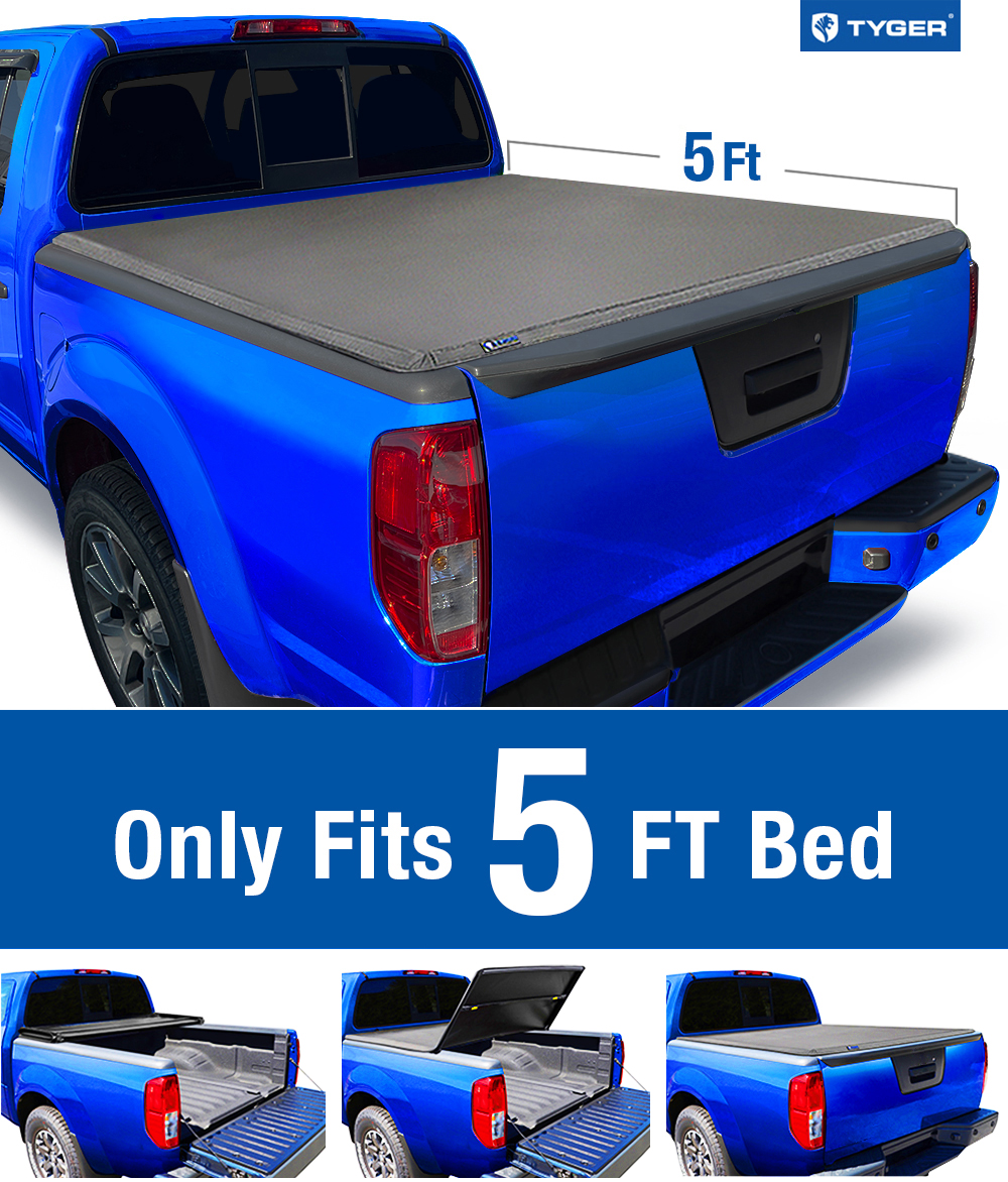 T3 Soft Tri Fold Fit 2005 2020 Frontier 5 Bed Tg Bc3n1028