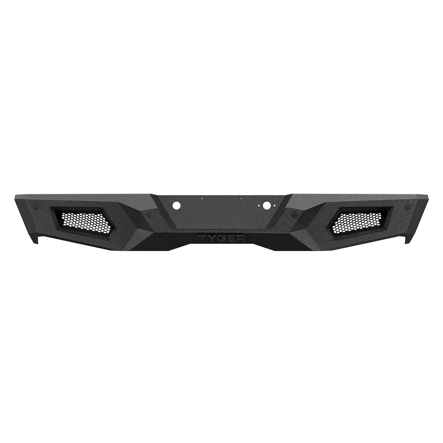 TYGER FURY Rear Bumper Fit 2014-2018 Silverado/Sierra 1500 | Textured Black TG-BP9C80498