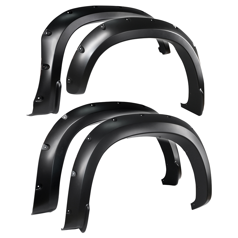 Bolt-Riveted Style 4PC fit 19-23 Silverado 1500