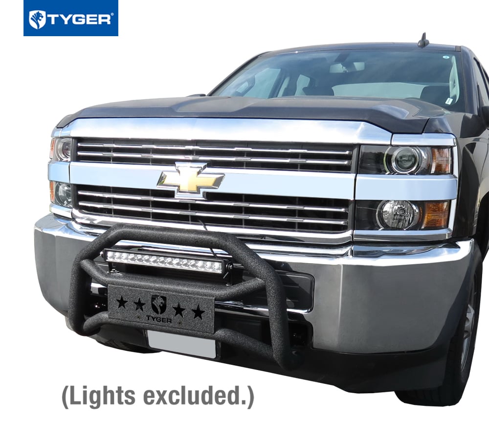 Front Bumper Guard Fit 2011-2019 Silverado/Sierra 2500HD/3500HD