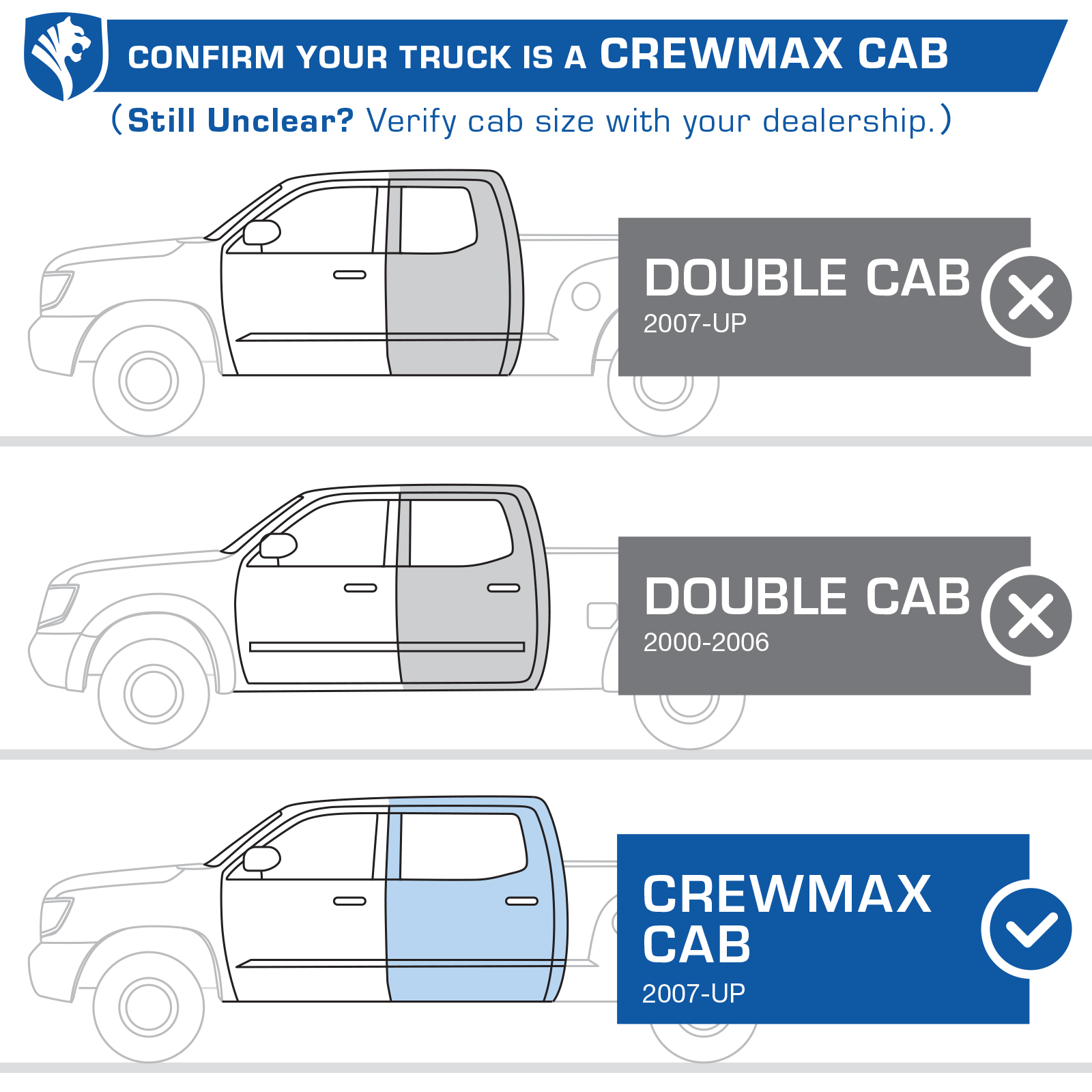 Tyger LanderX fit 2022-2024 Toyota Tundra | CrewMax