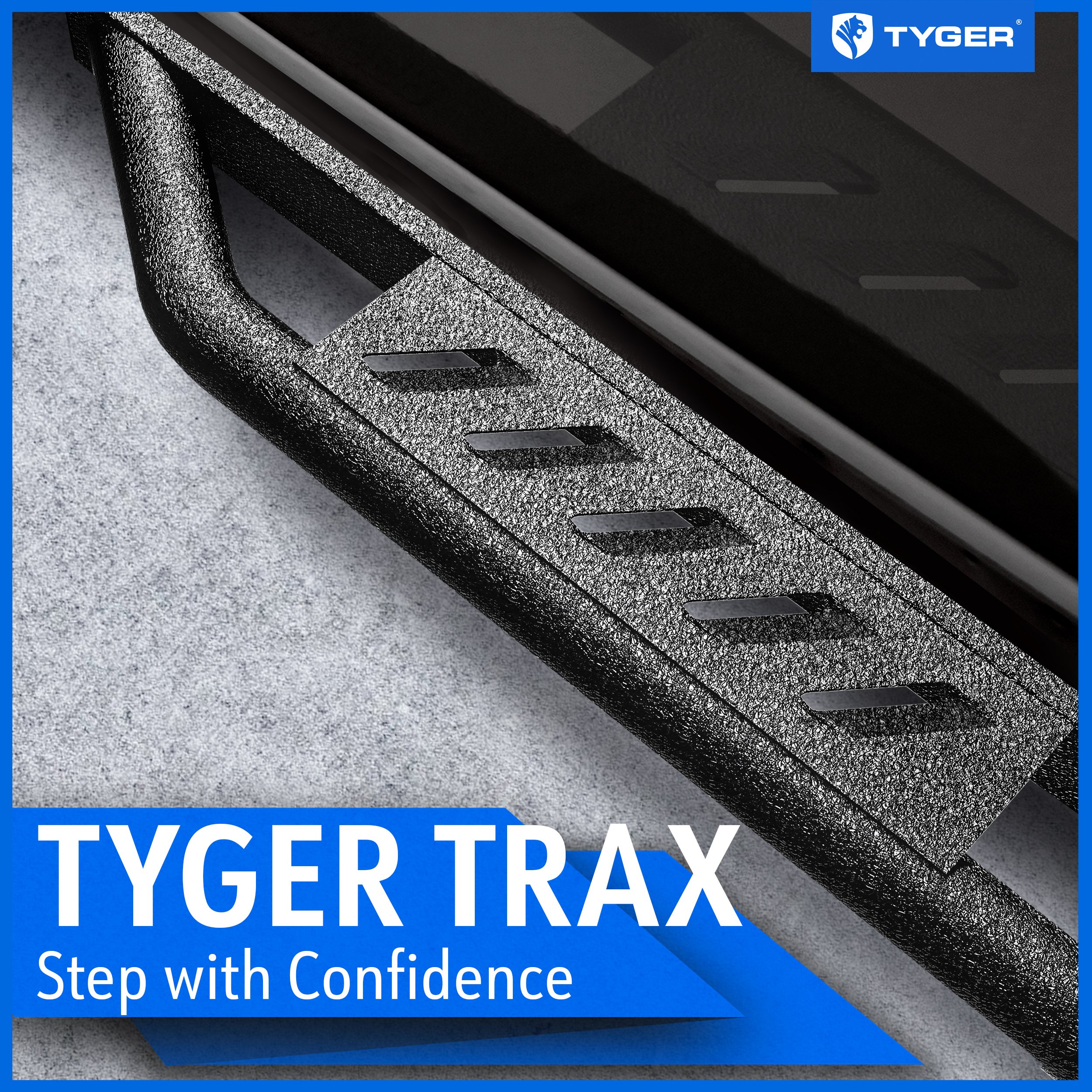 Tyger Trax fit 07-18 Silverado/Sierra 1500; 07-19 2500 3500HD | Crew Cab
