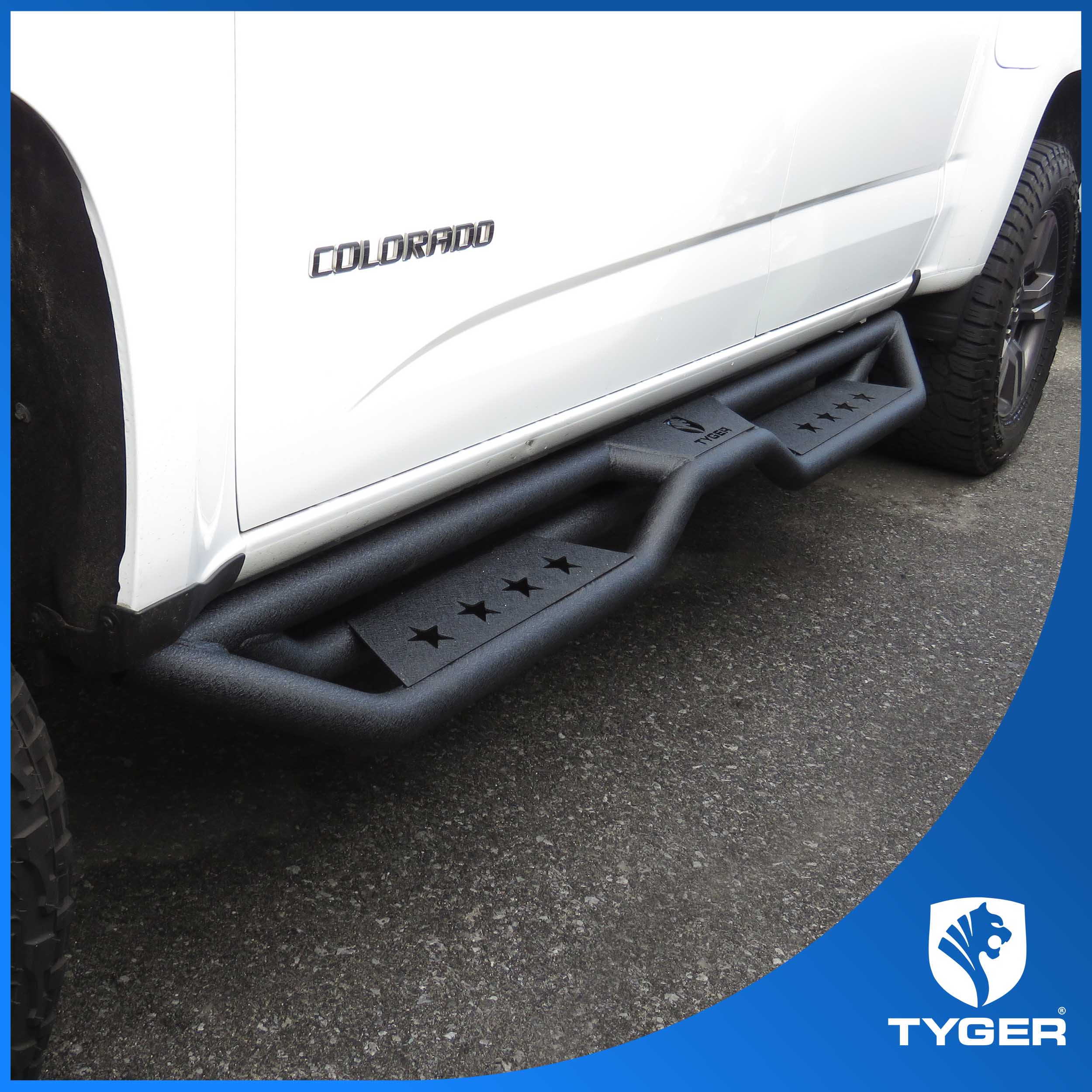 TYGER Star Strider fit 2015-2024 Chevy Colorado GMC Canyon | Crew Cab