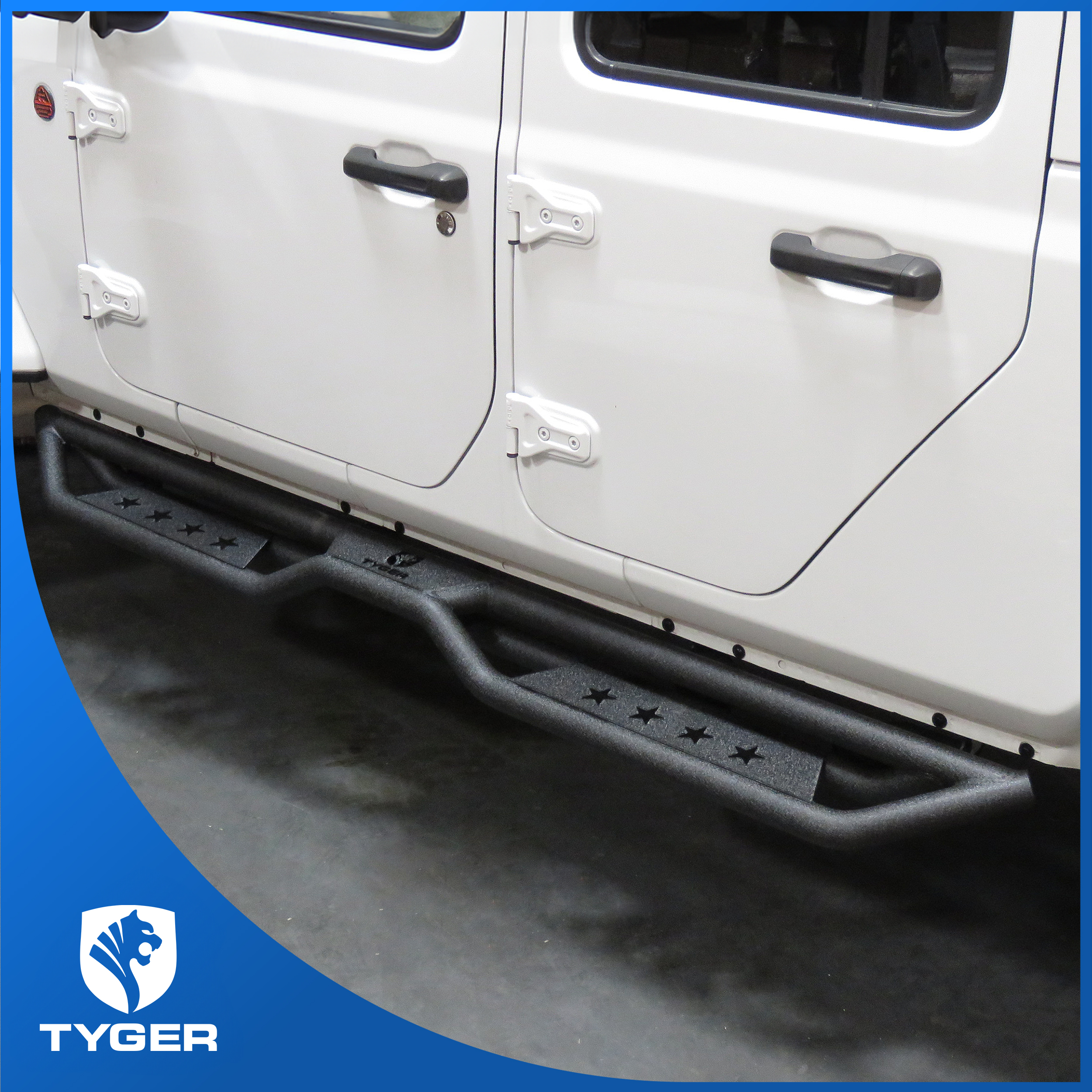 TYGER Star Strider fit 2020-2024 Jeep Gladiator JT